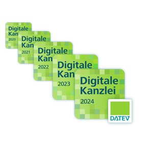 Logo Digitale Kanzlei Auszeichnung Steuerberater Capellmann Datev