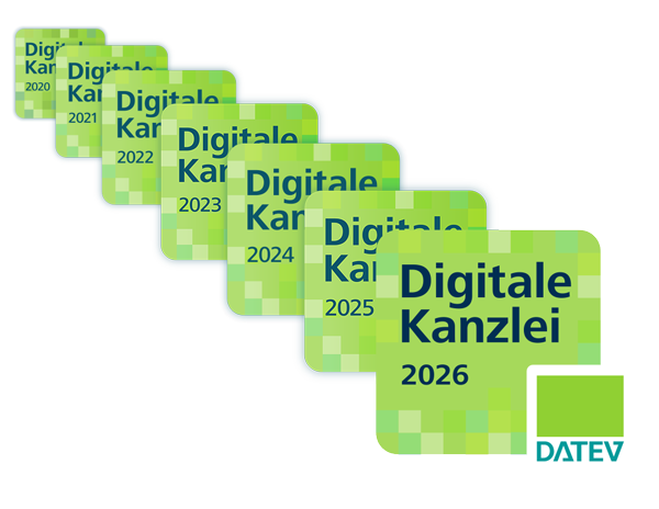 Logo Digitale Kanzlei Auszeichnung Steuerberater Capellmann Datev
